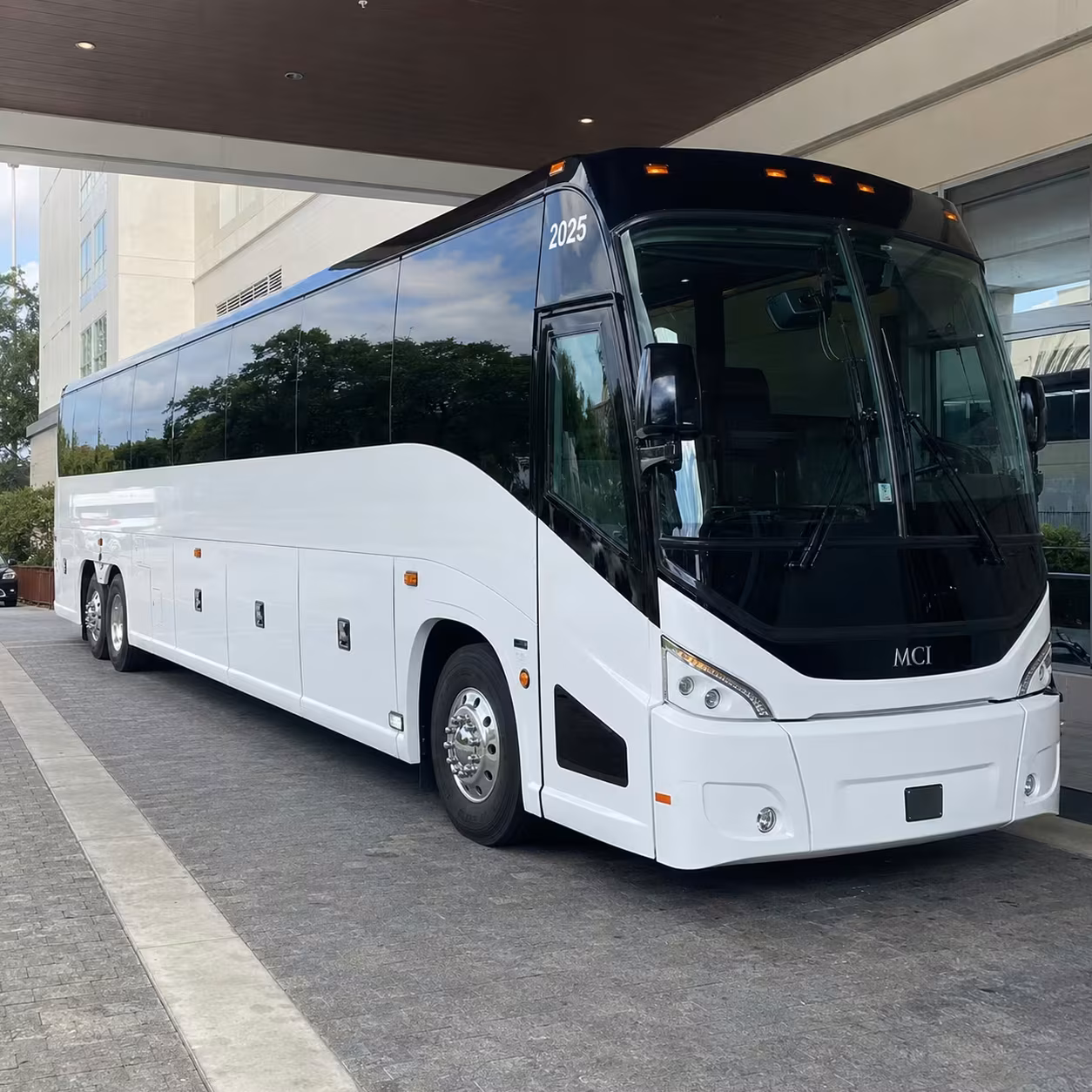56 passenger charter bus