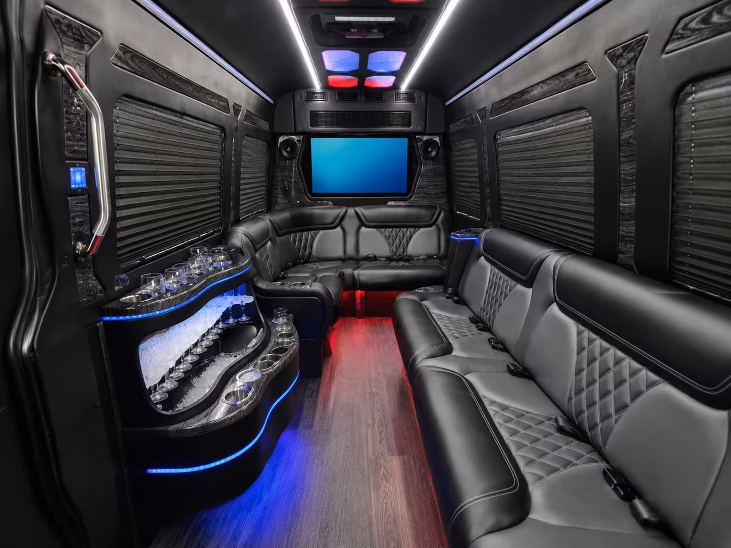 construction worker shuttle buses in fontana and the inland empire