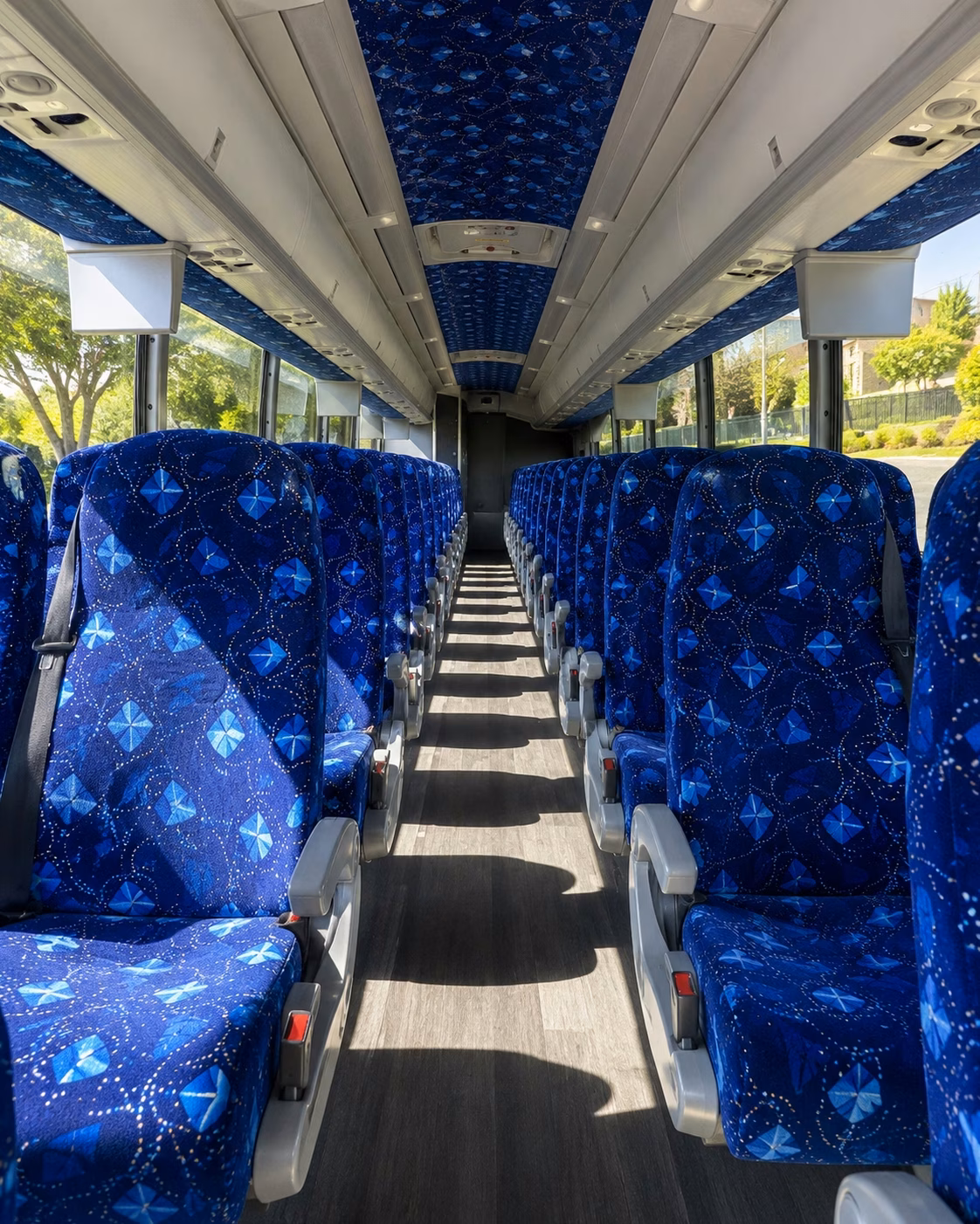 long distance military and government charter buses from fontana