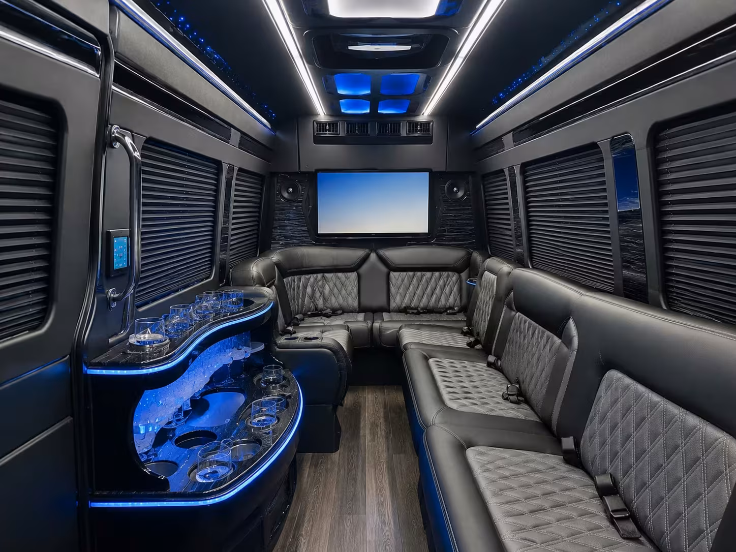 sprinter limousine inside